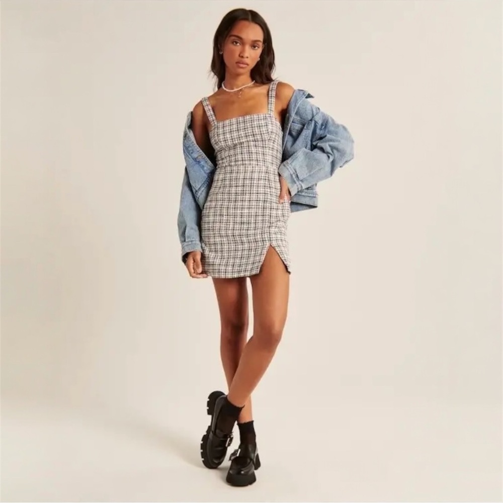 Abercrombie & Fitch Tweed Mini Dress